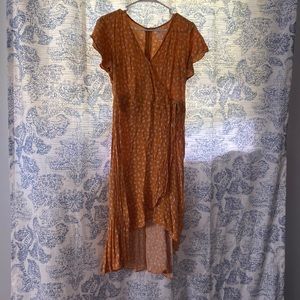 Mustard colored dress